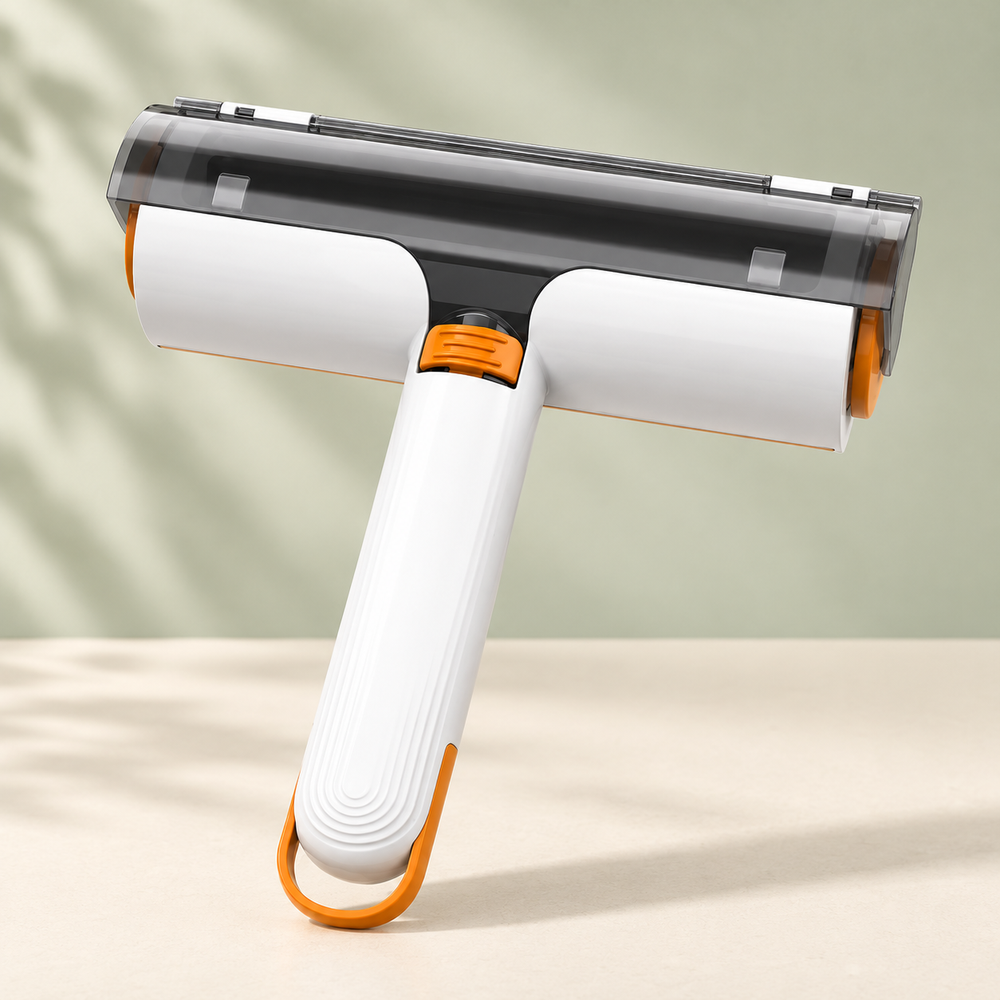 FurLift white and orange pet hair remover